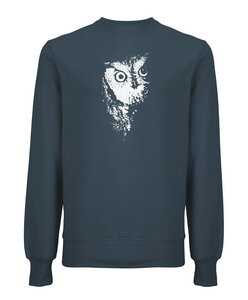 Eule Unisex Sweatshirt Pullover aus Biobaumwolle - ilovemixtapes