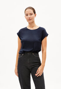 JILAANA - Damen T-Shirt Regular Fit aus TENCEL Lyocell Mix - ARMEDANGELS