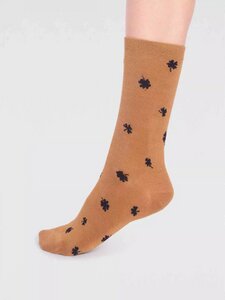 Baumwoll-Socken mit Kleeblatt Motiv Modell: Niamh - Thought