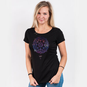Jase34 – Karma Yoga - Ladies Low Carbon Organic Cotton T-Shirt - Nikkifaktur