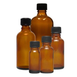 3er Set Tropfflasche 10 - 100 ml Apothekerflasche mit Tropfer braun Dosierflasche mit Etiketten und Trichter - mikken