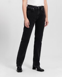 Straight Fit Jeans - Rosa - aus Biobaumwolle (vintage black) - Kuyichi