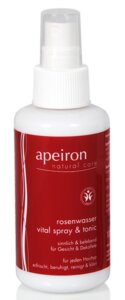 apeiron Rosenwasser Vital Spray & Tonic - Apeiron