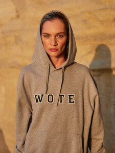 WOTE Logo Hoodie Sweatshirt aus Organic Cotton - Bio Baumwolle - WOTE