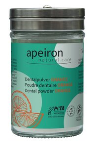 apeiron Dentalpulver Orange, 40g - Apeiron
