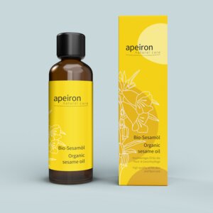 apeiron Bio Sesamöl 75 ml Hautpflegeöl - Apeiron