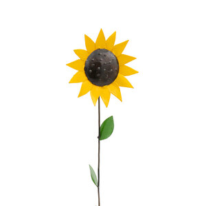 Sonnenblume - Blume aus Recycling-Metall zur Gartendekoration - Mio Moyo