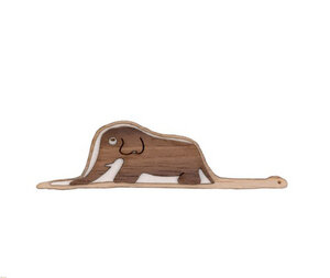 Brosche aus Holz - Elefant in der Riesenschlange | der kleine Prinz | Mode Schmuck - BeWooden