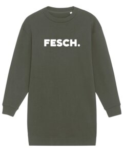 Oversize Sweatshirt-Kleid Frauen Fesch - watapparel