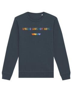 Sweatshirt Unisex Spread love, not hate - watapparel