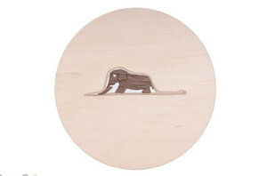 Holzdekoration Elefant in der Riesenschlange | der kleine Prinz - BeWooden