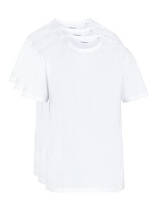 3er Set T-Shirt - aus Bio - Baumwolle - KnowledgeCotton Apparel