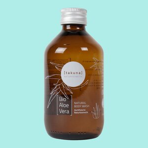 Hair & Body Wash 250ml - Vegan - Bio Aloe Vera - in Refill-Flasche - Takuna Naturkosmetik