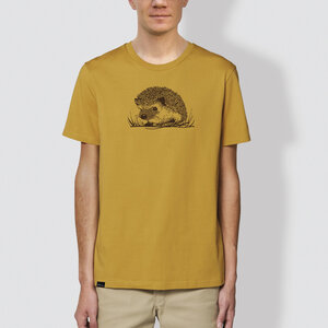 Unisex T-Shirt,"Igel", Ocker - little kiwi