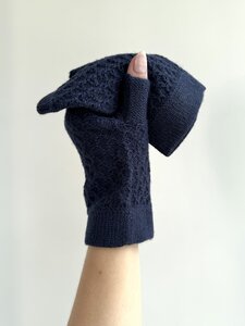 100% Alpaka Fingerlose Handschuhe (MAKI) Handgestrickt aus Bolivien - TINKU -Celebrating Bolivian Heritage