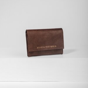 ALICIA VICTORIA, Das kleine Portemonnaie aus Leder, die Charakterstarke - ALICIA VICTORIA