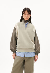 FRAAN CIS COLORBLOCK - Damen Sweatshirt Relaxed Fit aus Bio-Baumwolle - ARMEDANGELS