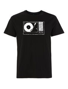 Schallplattenspieler Plattenspieler Unisex T-Shirt aus Bio-Baumwolle - ilovemixtapes