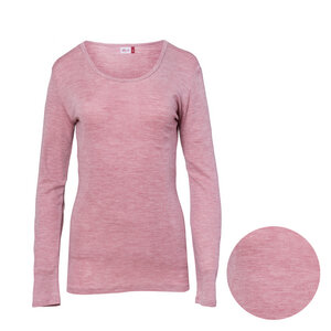 Damen Wolle-Seide Langarmshirt, 6 Farben - People Wear Organic