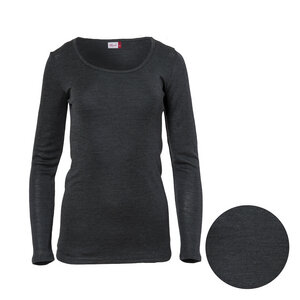 Damen Wolle-Seide Langarmshirt, 6 Farben - People Wear Organic