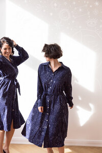 Dress Hope, Zodiac - Damenkleid aus Bio-Baumwolle - Sophia Schneider-Esleben