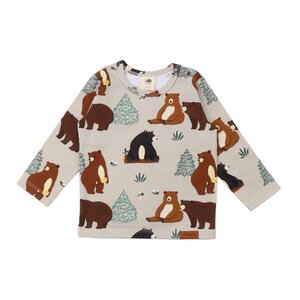 Baby Bears - Baumwolle (Bio) - beige - Langarm Shirt - Walkiddy