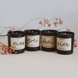 Adventskerzen 1,2,3,4 (No. 1) - HAPPYSOY