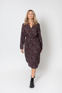 Langarm-Kleid Modell: Finja aus EcoVero Viskose - Zerum