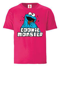 LOGOSHIRT - Sesamstrasse - Krümelmonster "Cookie Monster" - Kinder - LOGOSH!RT