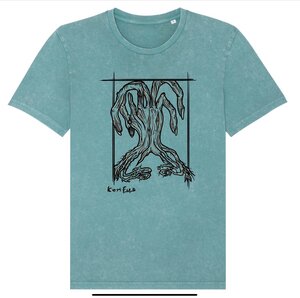 Roots T-Shirt Unisex aus Bio-Baumwolle - Konfus Clothing