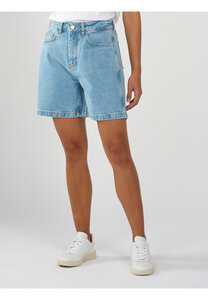 Shorts straight mid rise - GALE - aus recycelter Bio-Baumwolle - KnowledgeCotton Apparel