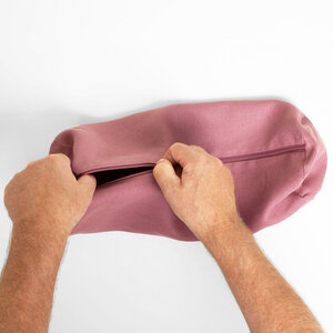 Kissenbezug für Nackenrollen | 100% Leinen - nahtur-design