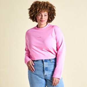 Damen Langarmshirt aus Bio-Baumwolle - popeia