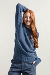 Unisex Pullover Alfredo aus recycelter Kaschmirwolle - Rifò - Circular Fashion Made in Italy