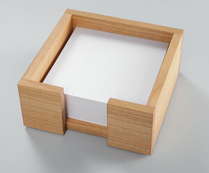 Zettelbox aus Kirschholz  - 'Note Box' - 4betterdays