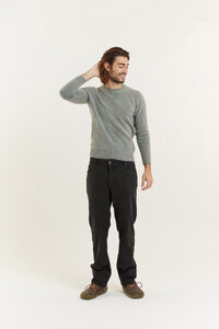 Tencel-Baumwoll Jeans Straight Fit Modell: Satch - Flax and Loom