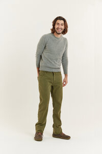 Tencel-Baumwoll Jeans Straight Fit Modell: Satch - Flax and Loom