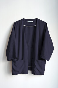 Damen Kimono Jacke Modell Adele aus Tencel - l'amour est bleu