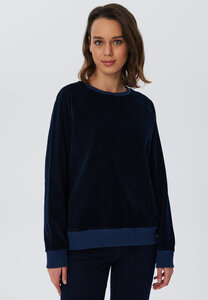 Damen Cord-Sweatshirt aus 100% kba-Baumwolle - Feiner Nicky Cordstoff 1278 - Leela Cotton