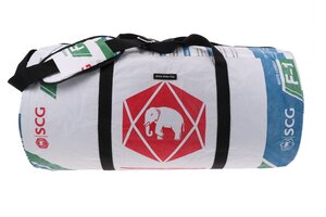 Wochenend- oder Sporttasche 40L aus recycelten Zementsäcken - Jumbo - MoreThanHip