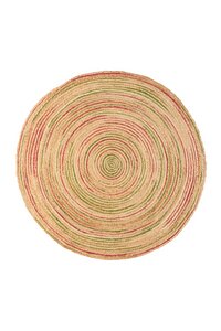 Teppich rund BOHO CHIC, Good Weave-zertifiziert, 120 cm (BS220, BS221) - TRANQUILLO