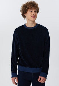 Herren Cord-Sweatshirt aus 100% kba-Baumwolle - Feiner Nicky Cordstoff 2232 - Leela Cotton
