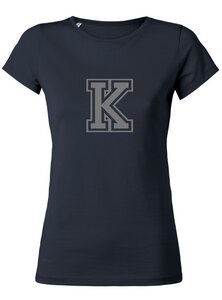 Damen T-Shirt "College" Navy - University of Soul