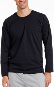 Herren Langarm-Shirt Rundhals, Slub Single Jersey, Bio Baumwolle, GOTS zertifiziert - Haasis Bodywear