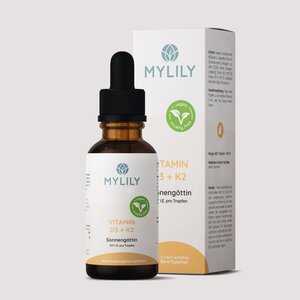 Vitamin D3 + K2 | Sonnengöttin - MYLILY - Organic Femcare