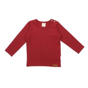 Dark Red - Rot - Langarm Shirt - Walkiddy