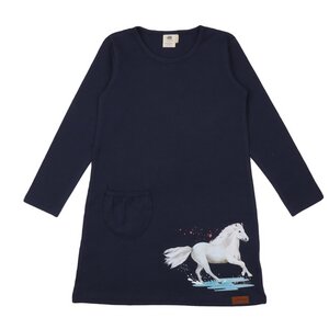 White Horses - Dunkel Blau - Tunika - Walkiddy