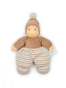 Baby Puppe Minimöpschen Bio-Baumwolle/Bio-Wolle - Nanchen