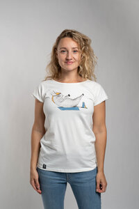 T-Shirt aus Bio-Baumwolle "Lea Esel" - Zerum