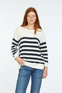 Stripes Sweater - Rundhals-Pullover aus Biobaumwolle - Les Racines Du Ciel